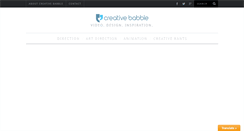 Desktop Screenshot of creativebabble.com